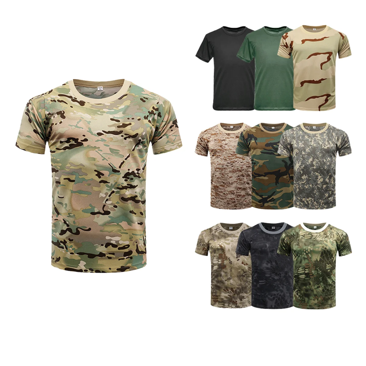 Outdoor Sports CS Rip-stop G3 Tactical T-Shirts Combat Clothes Camouflage Shirts Tactical Uniforms Frog Suit