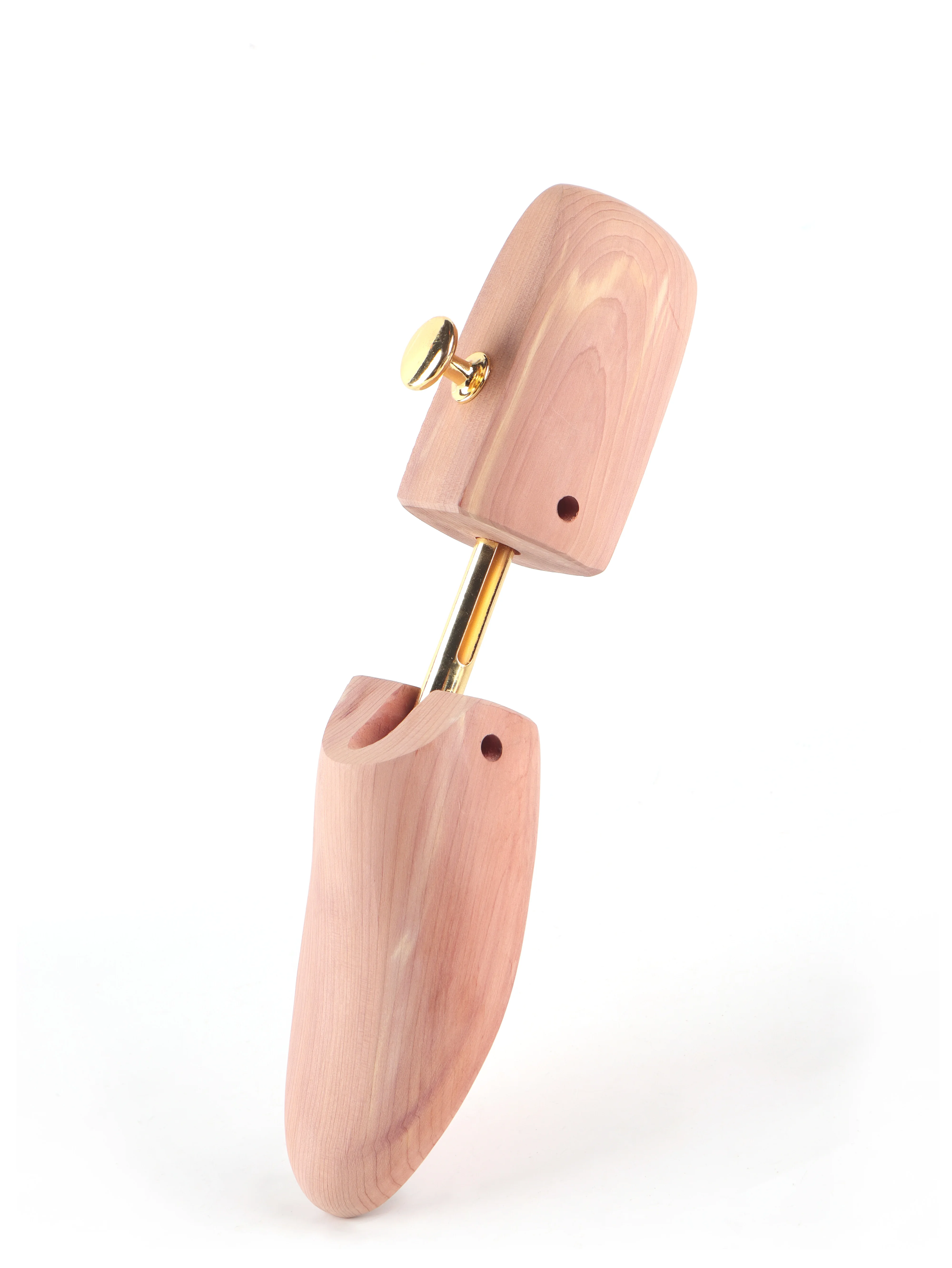 2023 High Quality Red Cedar Wood Adjustable  Shoe Support Shoe Stretcher For Women And Men