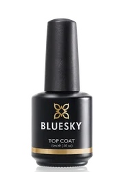 Женское топовое базовое и топовое покрытие BLUESKY, Гель-лак для ногтей, легко снимается отмачиванием