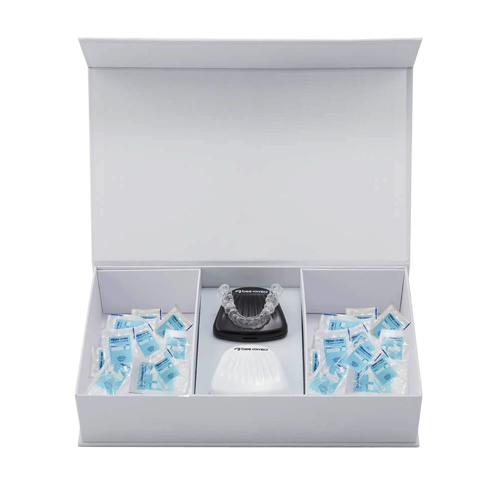Hot Sale Custom Logo Luxury Teeth Aligner Dental Mold magnetic Paper gift Packaging Box