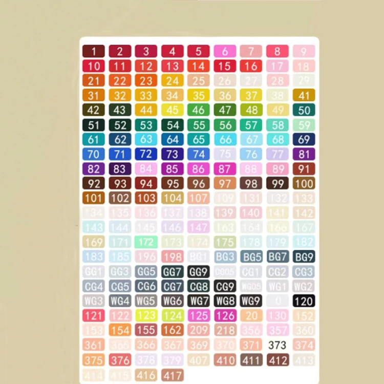 Marker Pens Setbrush empty barrel jumbo magic dual brush  art acrylic making machine float white board  mini metallic marker pen