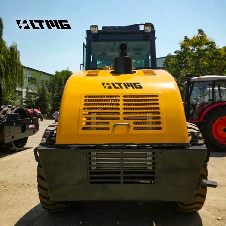 LTMG Construction Machinery Road Roller Compactor Machine 12ton Steel Wheel Rubber Wheel Road Roller For Hot Sale