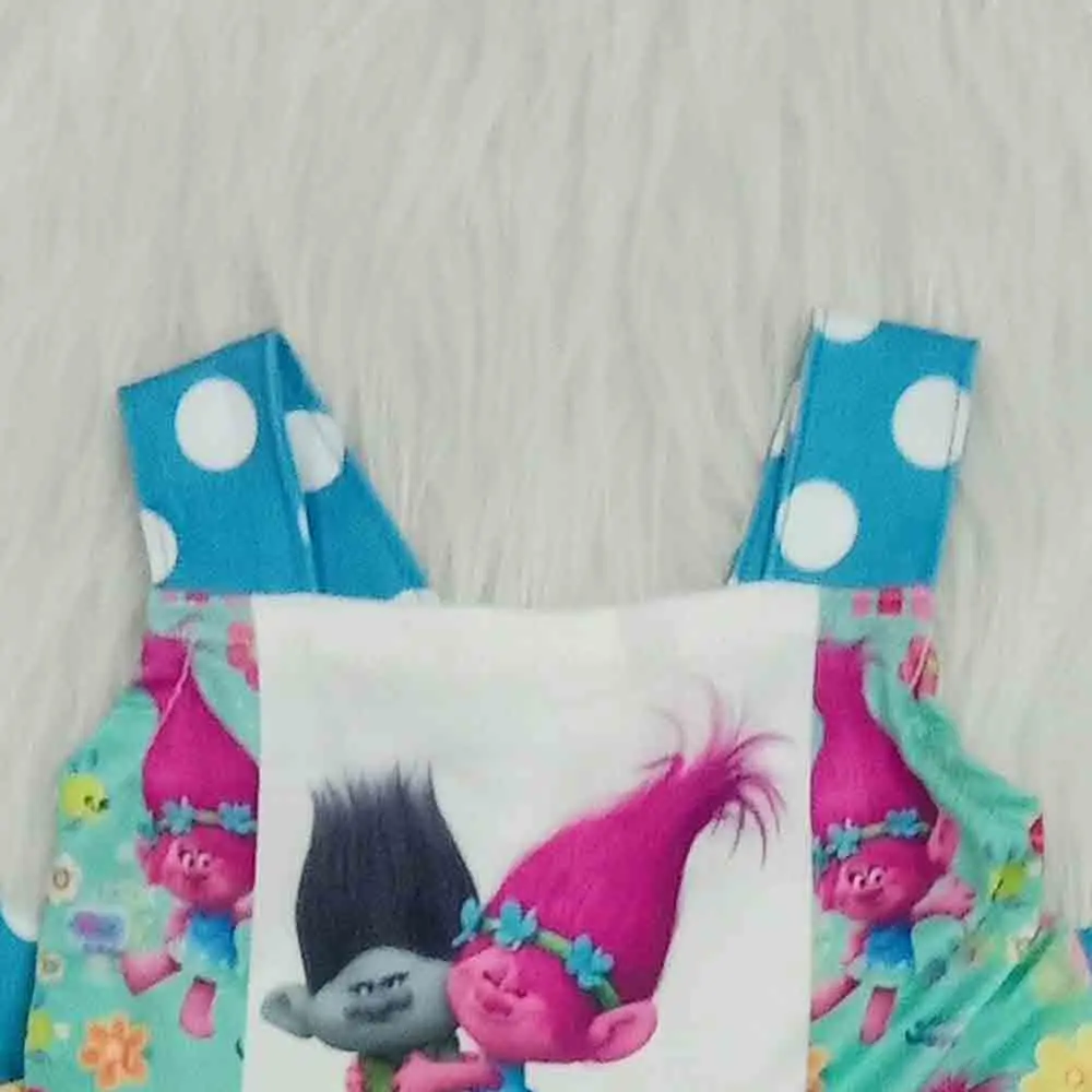 2020 New design cute cartoon styles dots baby girls party twirl dresses fashion children hot selling casual dresses