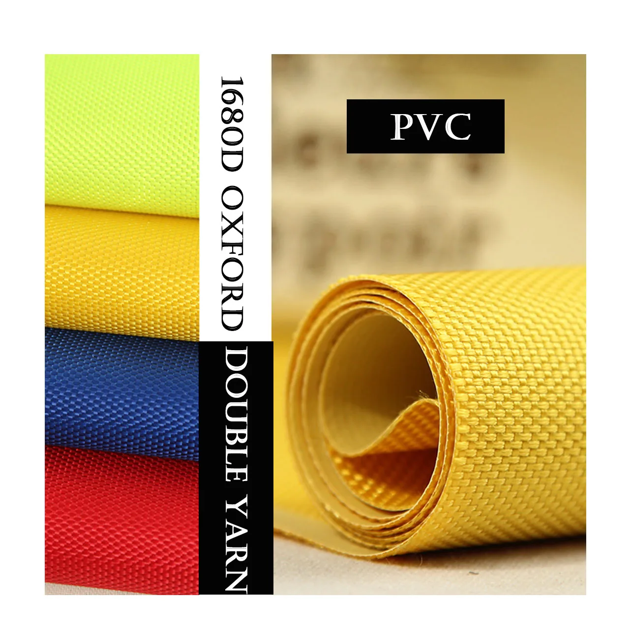 210D 190D 420D1680D oxford fabric pvc coated fabric waterproof fabric for luggage backpack pu pa tpu customized waterproof