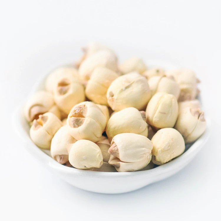 Huaran Source Medicinal Materials Wholesale Porridge Soup Materials Dried Red and White Whole Lotus Seeds for eating