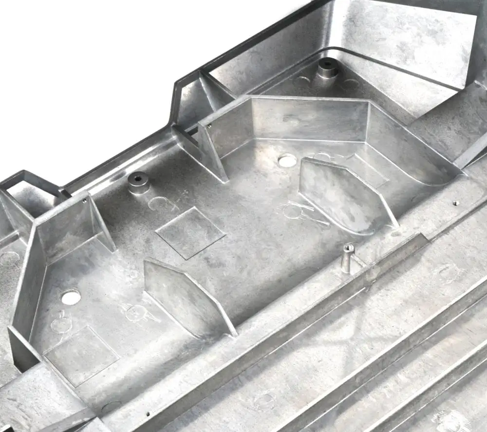 CNC machining aluminum die casting  shell for track equipment mould  design  assembly anodizing powder coating electroplating