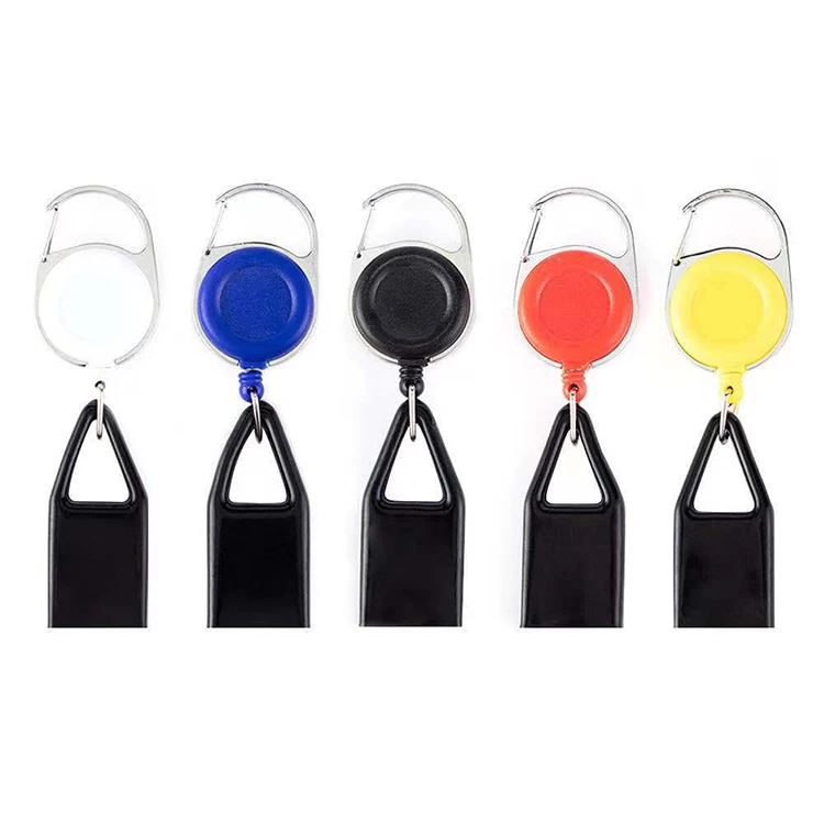 2022 wholesale Retractable Pull Reel Keychain Lighter Holder Customized Logo Premium Lighter Simplicity Leash Lighter