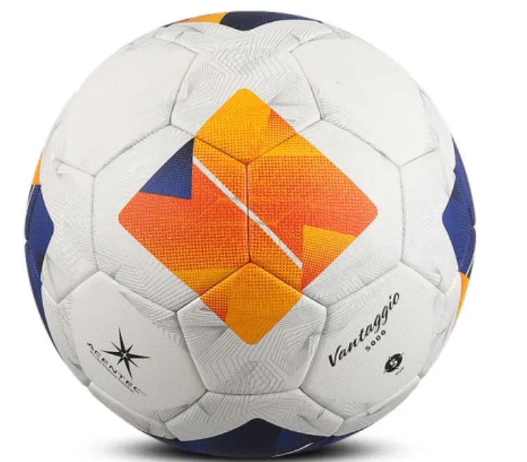 balon de futbol 2024 custom logo Thermal bonded sealed  textured PU molten 5000 leather match soccer ball football ball