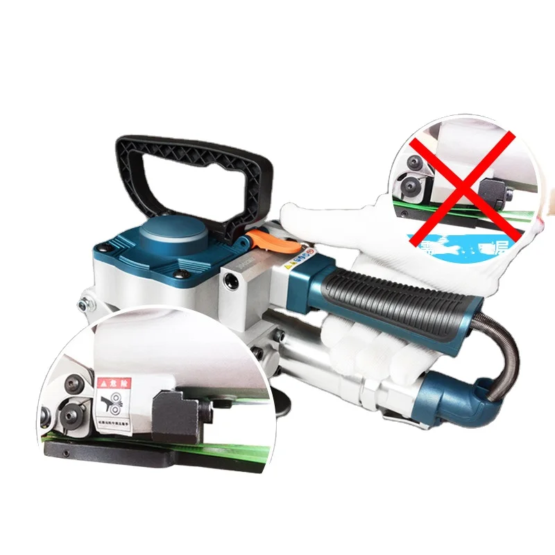 B19 Hand Packing Tool Portable Handheld PP PET Strapping Tool Pneumatic Banding Wrapping Machine