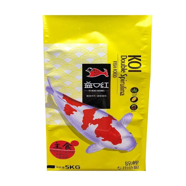 Organic Koi Fish Food for Aquarium High-Protein Grain-Free Shrimp-Taste for Adults Kittens Puppies and Tropical Fish