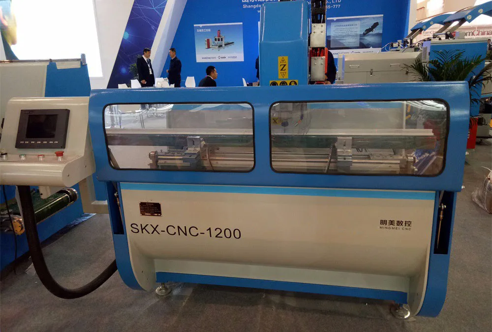 Aluminum Drilling And Milling Machine Cnc Window Door  Profile 3 +1 Axis Copy Router