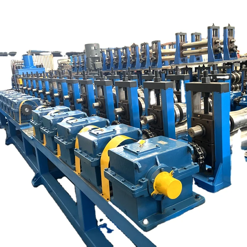 High Quality Quick Change Side Plate Punching,Cold Bending,Cutting Automatic Production Line Roll Forming Machine For Best Sale