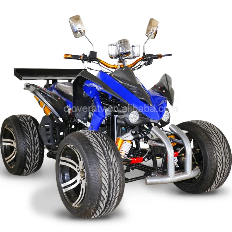 Chinese Professional Factory 4 Wheeler Manual Clutch Racing ATV Kawasaki 250cc Quad Bike for Sale