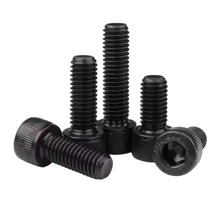 M3 M4 M5 M6 M8 Grade 12.9 Oxide Black Carbon Steel DIN 912 Hexagon Allen Torx Bolt Hex Socket Head Cap Screws