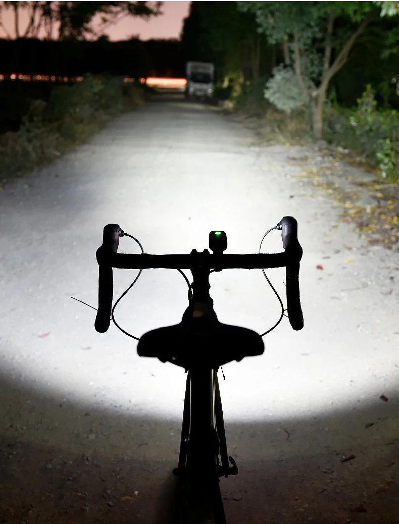 Мощный фонарь для велосипеда, Передний фонарь для ночной езды, суперъяркий фонарик для зарядки горного велосипеда