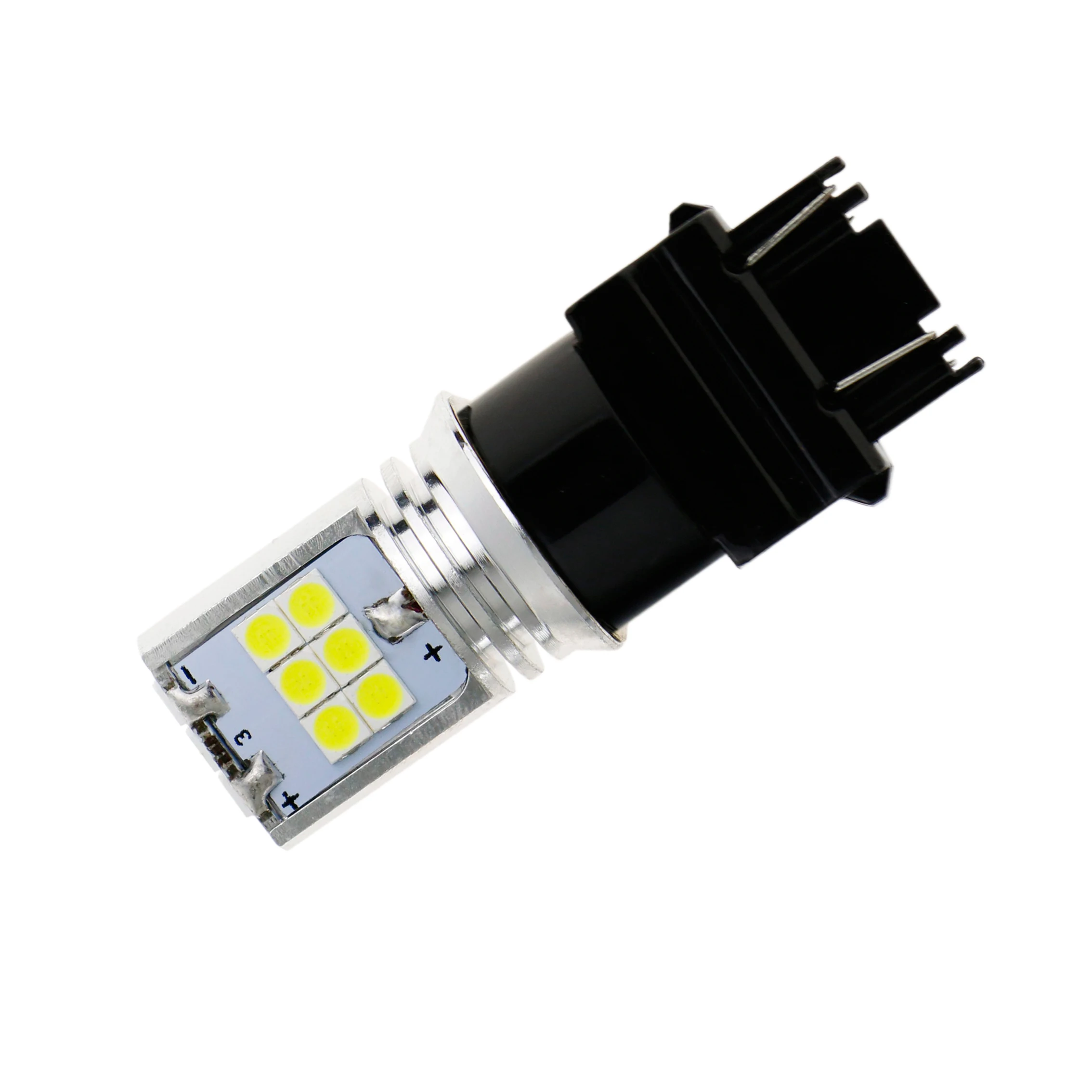 Стробоскопическая вспышка T20 LED P21/5W BAY15D 1157 3157 ba15s 7443 3030 15SMD Автомобильная Тормозная