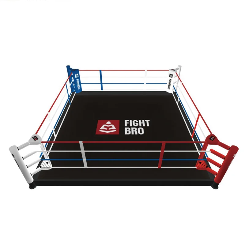 Customized Size Commercial Gym Equipment Floor Boxing Ring 16ft for MMA MuayThai Boxing Training