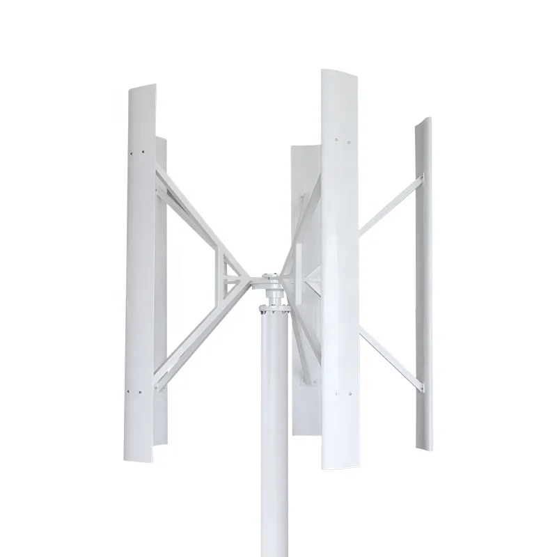 5kw 3KW 2kw 1KW 800w vertical axis wind turbine generator solar panels hybrid system with controller inverter