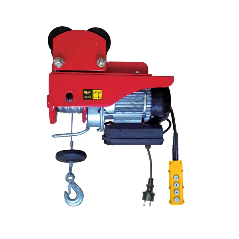 400kg PA Electric Hoist Winch Trolley Lifting Equipment Crane 1200kg Small Hoist Miniature Electric Hoist