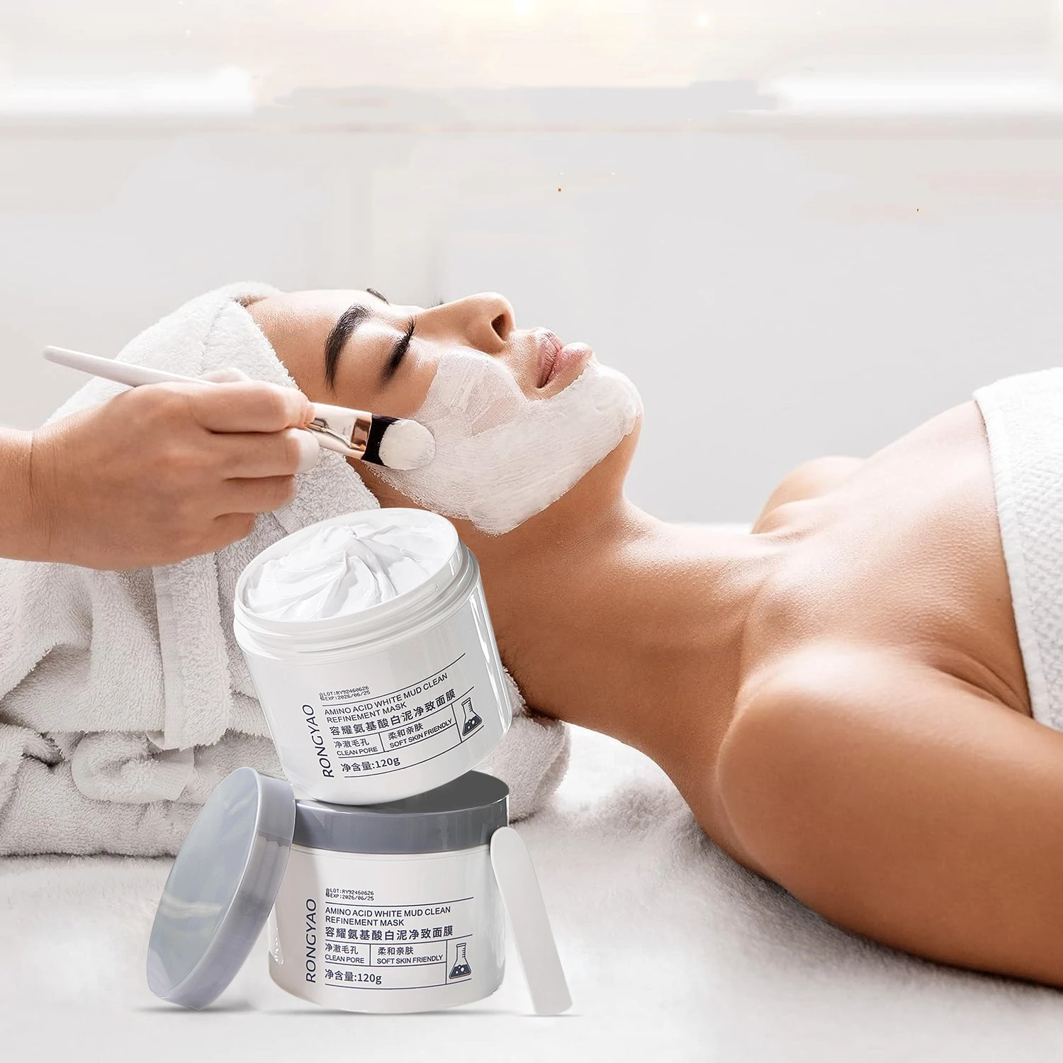 TWG White Face face mask care  Blackheads Remover Deep Oil Control Amino Acid Pore Cleansing Face Mask