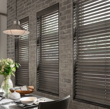 Customized PS Slat Interior Window Shades Venetian Blinds Ultra Light Long Service Life High Temp. Endurable Not Easily Deformed