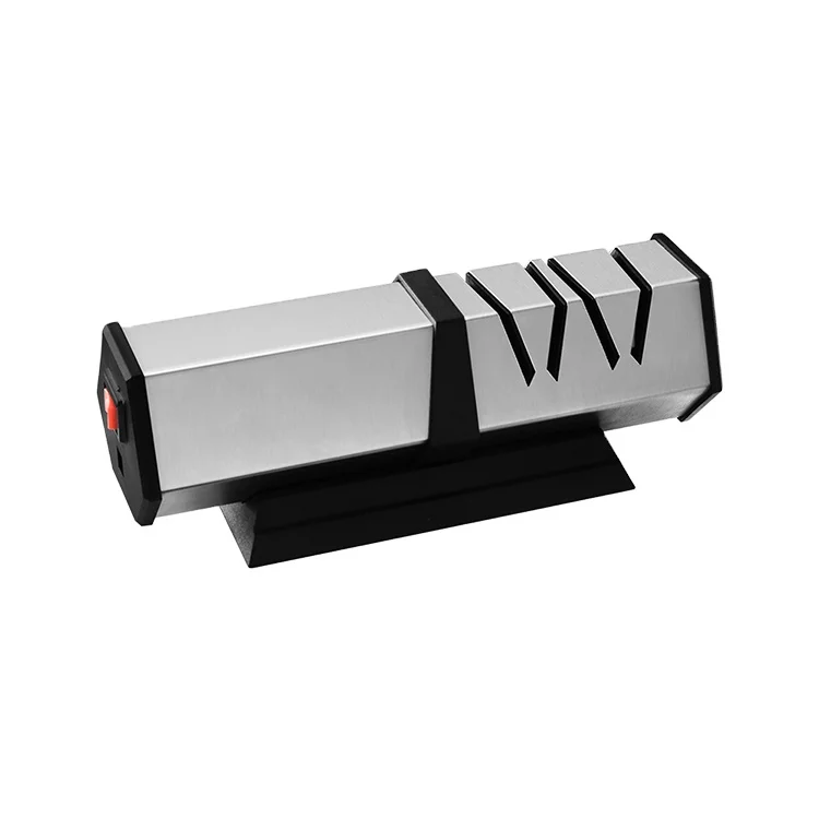 
2019 New Amazon Customized Powerful 4 Stage Motorized Ceramic Stainless Steel Knife Sharpener Diamond 