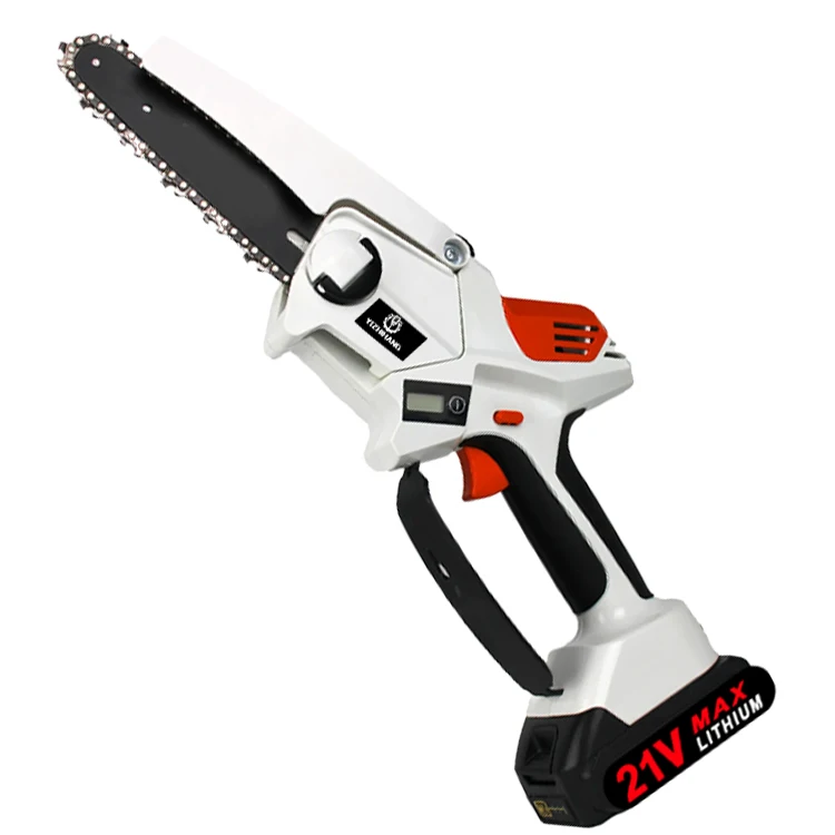 OEM Wholesale Cheap Chain Saw Machine Cordless Mini Chainsaw with Brushless Motor Battery Chain Saw Wood Cutting