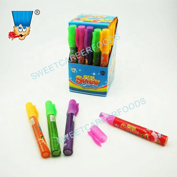 Ручка со вкусом фруктов, Кислая жидкость, спрей, конфеты