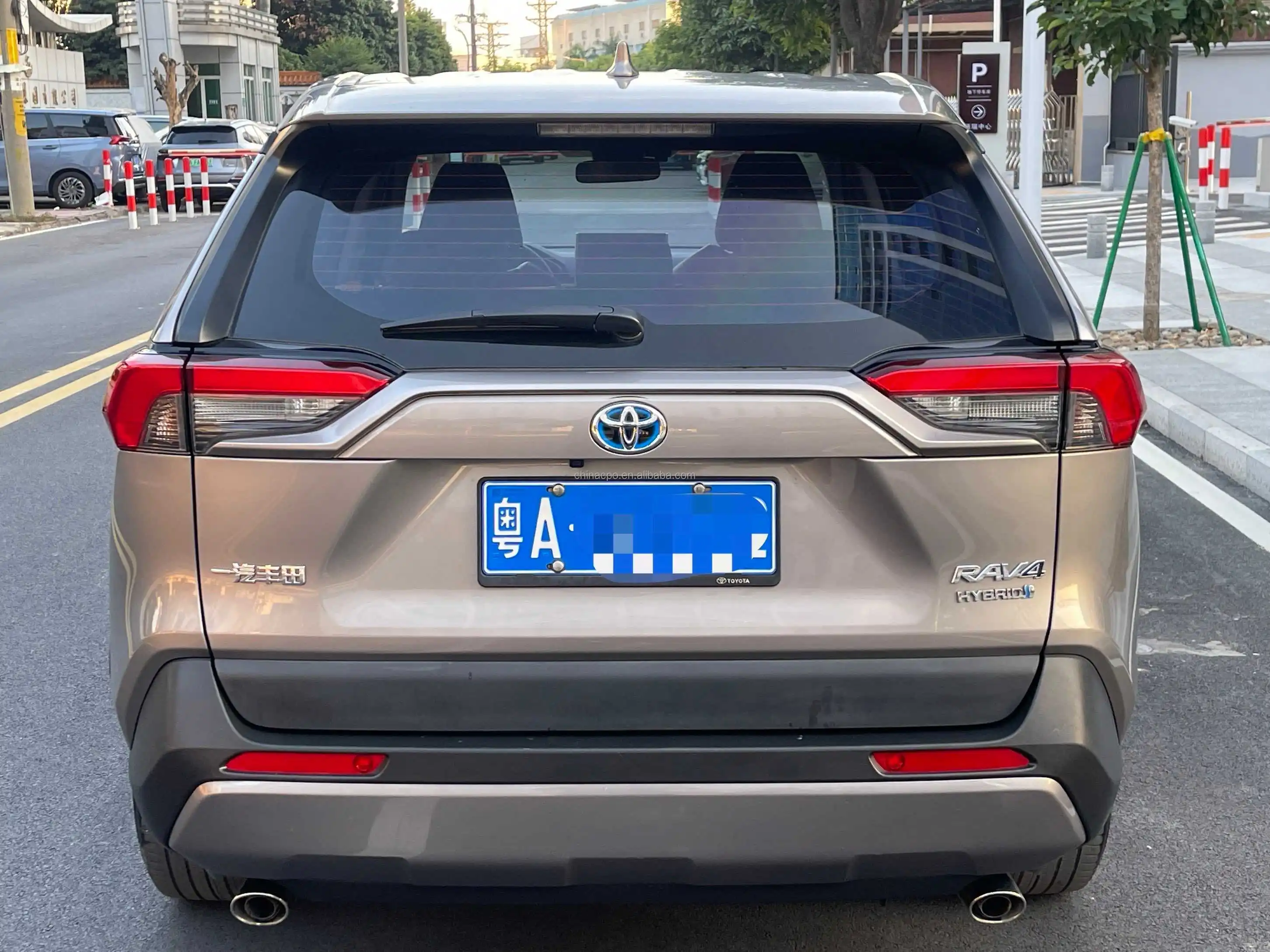 2021 Toyota RAV 4 rongfang двухмоторный E + флагман Pro 2.5L 4x4 гибридный внедорожник ACC круиз-контроль Темный салон R18 шины-Подержанный автомобиль