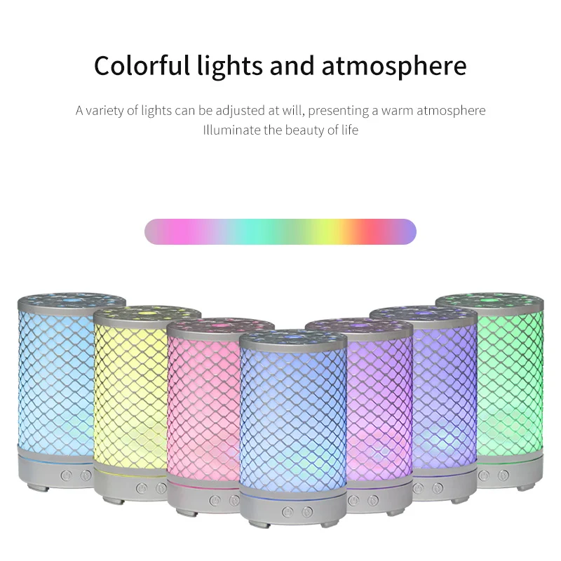Cool Mist Electric Diffuser Ultrasonic 100ml Air Humidifier White Aroma Stone Diffuser