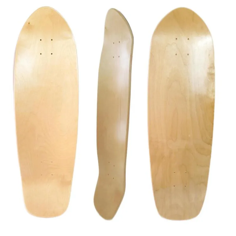 China suppliers custom cruiser skate board surf board printed pattern blank skateboard deck wholesale