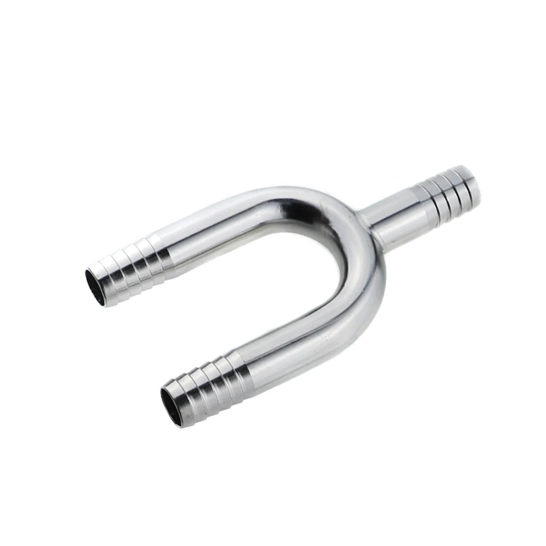 high quality stainless steel barbed y tee manifold hose pipe fitting