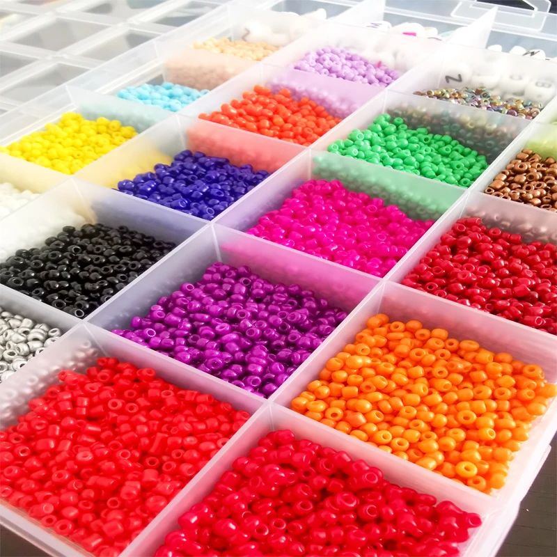 Стеклянные бусины 4 мм, буквы и смайлик для изготовления ювелирных изделий, 24 цвета, 6 мм, плоский полимерный набор для бижутерии с подвесками