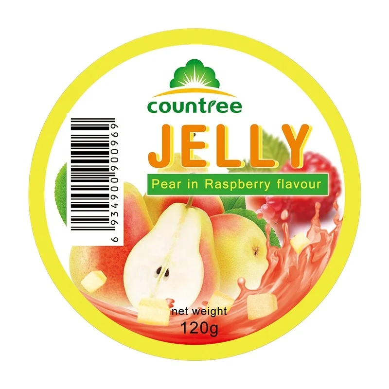 2020 New Product Cup Fruit Jelly Mixed Fruit Jelly Cup Mix Fruit Jelly Raspberry Flavour For Sale