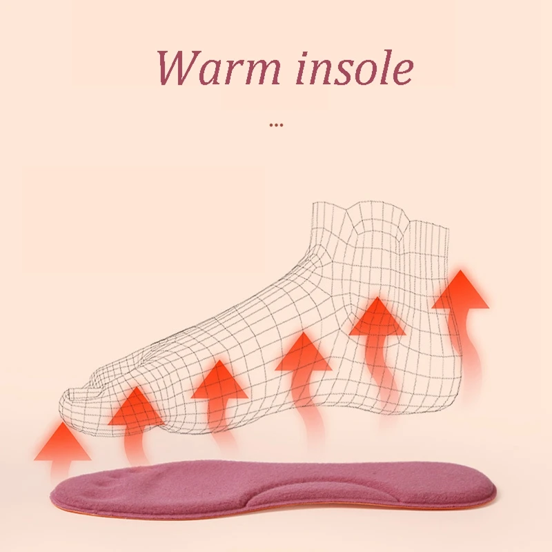 Soft Winter Sport Shoes for Insoles Man Woman Boots Pad Sole Feet Care Keep Warm Heated Constant Temperature Insole