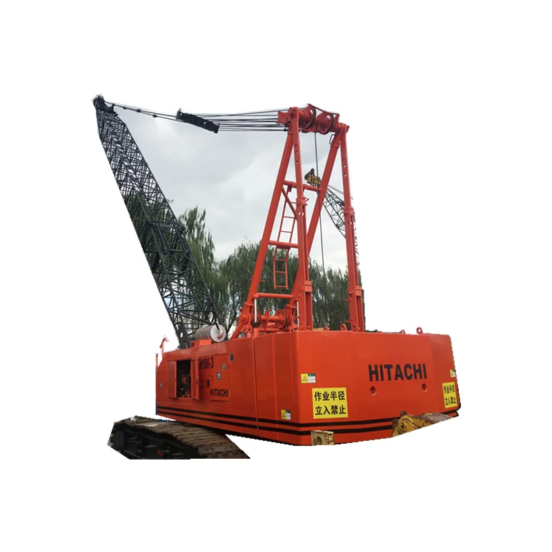 Японский гусеничный кран Hitachi kh180-3, 50т гусеничный кран, используемый кран с запасными частями