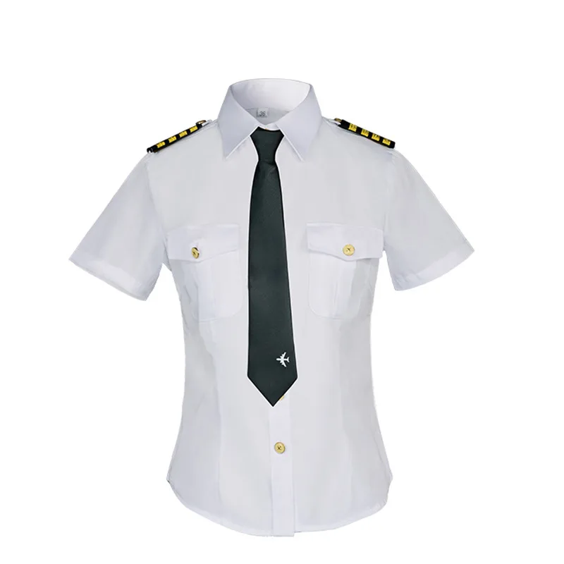 OEM Stewardess Costume Supplier Custom 2023 Airline Women Men Flight Attendant Uniforms Sets