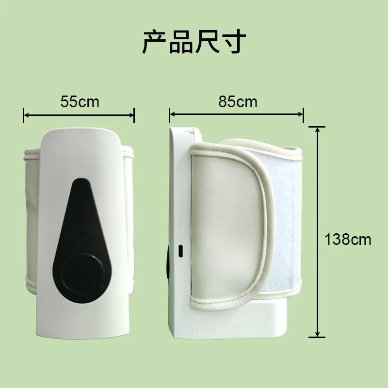 Portable Baby Milk Warmer LED Display Waterproof Intelligent Temperature Adjust Waterless Warmer Outdoor Travel Feeding Products
