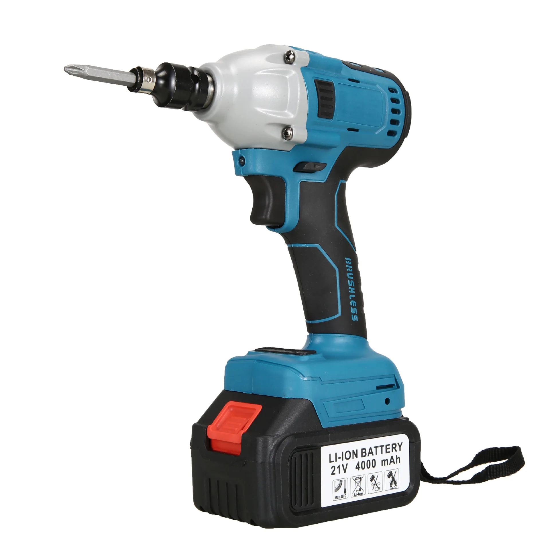 Electric wrench charging lithium electric wrench charging brushless electric impact wrench electric screw