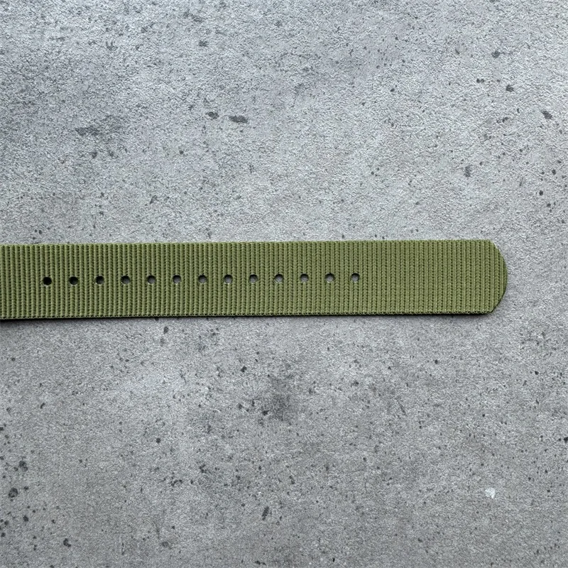 Customized tradition fabric watchband 18mm 20mm 22mm Black Khaki Sports nylon watch strap