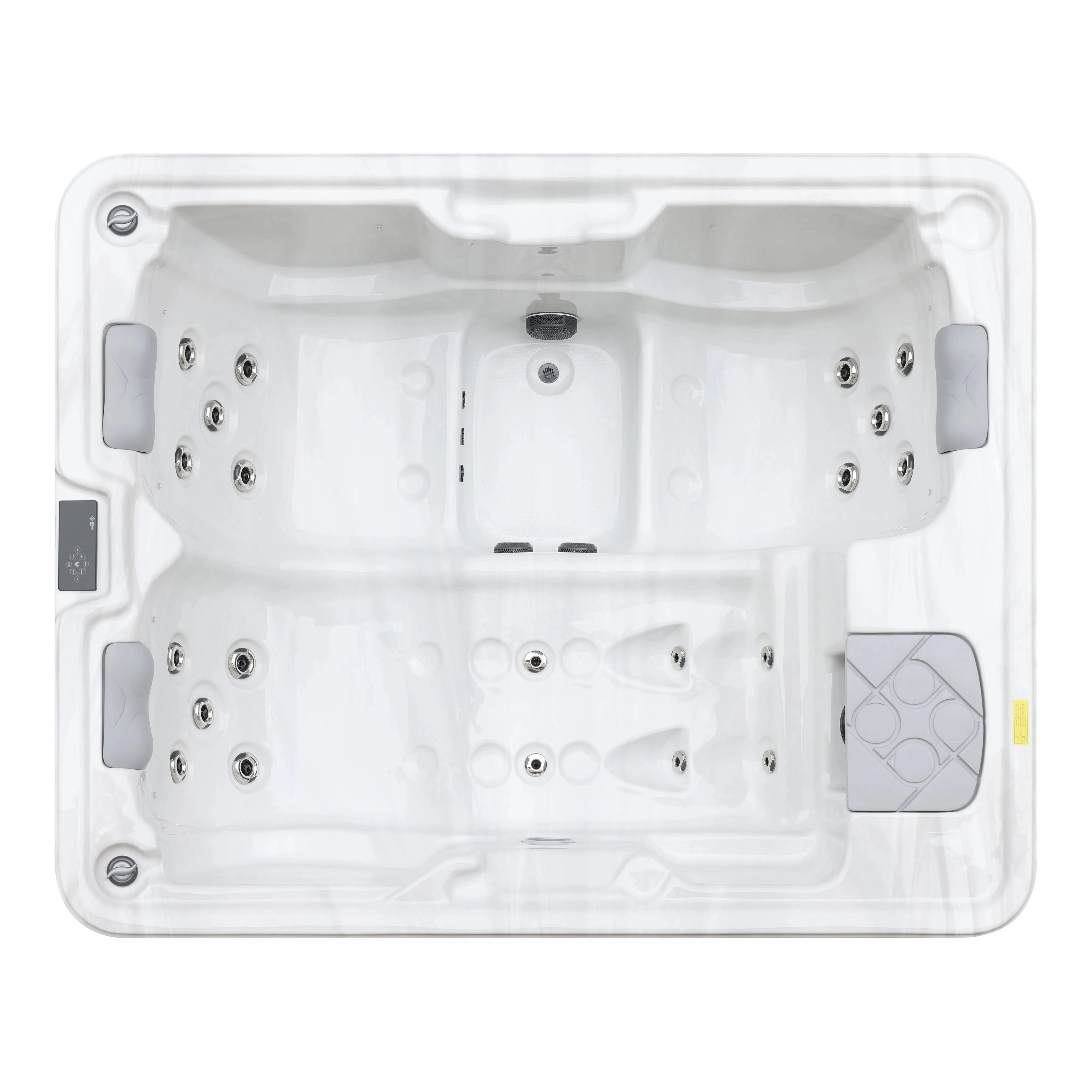 Best Quality Acrylic 3-Place Outdoor Spa Massage Hottub New Design Hydro Whirlpool Home Bathroom Application-Wholesale Jacuzzier