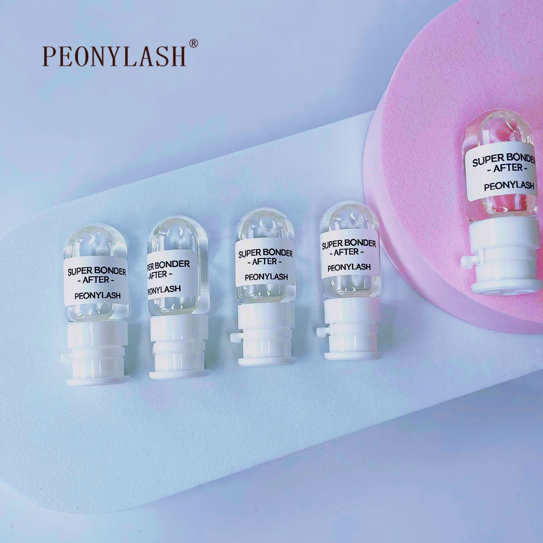 Glue Accelerator For Eyelash Extension Sealant Lash Super Bonder 2.5ml Speed Up Glue Drying Time Super Bonder