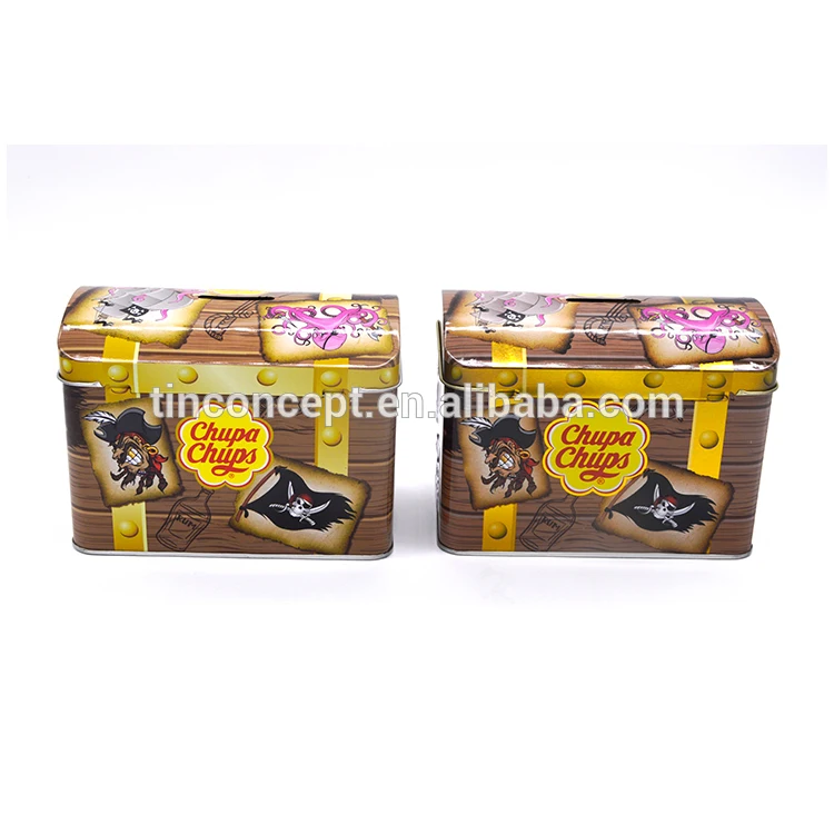 Много цветов с откидной крышкой монета банка олово для детей