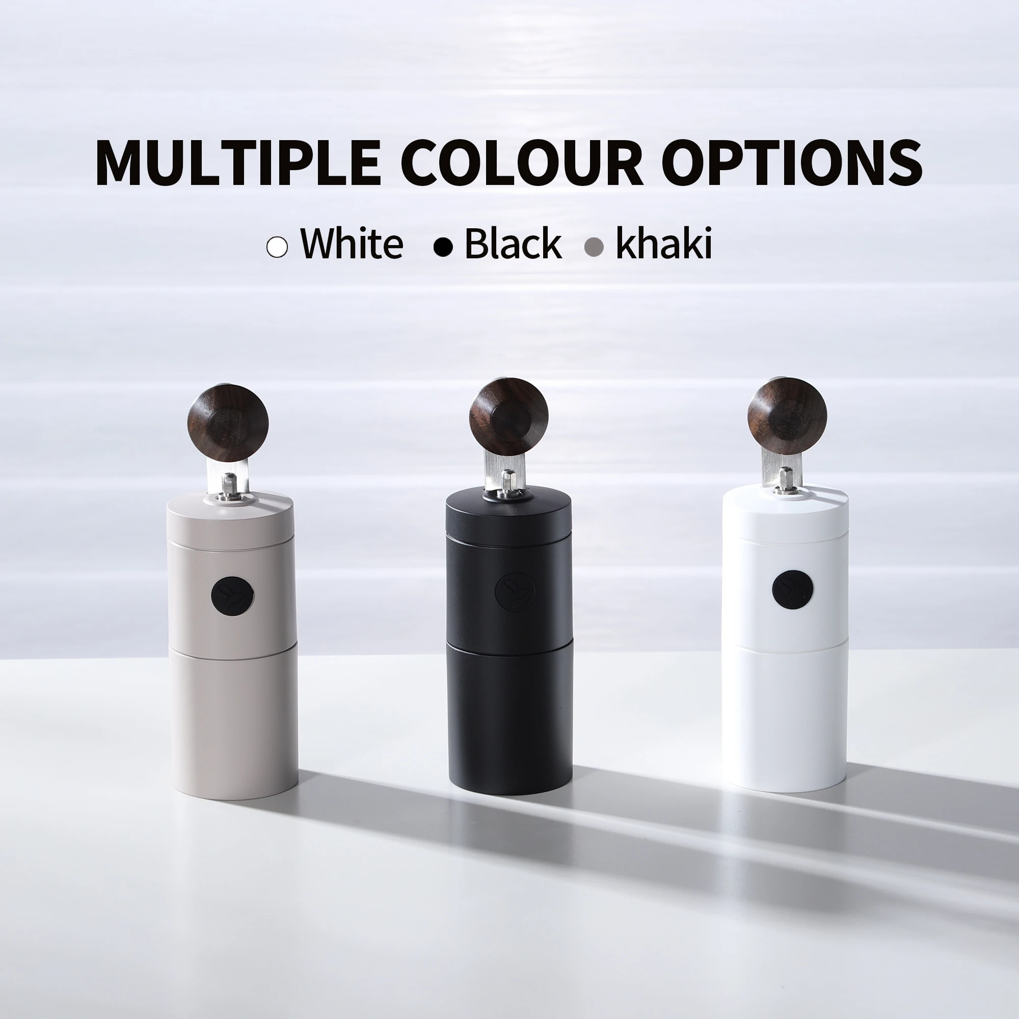 Environmentally Friendly ABS Material Portable Stainless Steel Ceramic Grinding Core Manual Coffee Grinder