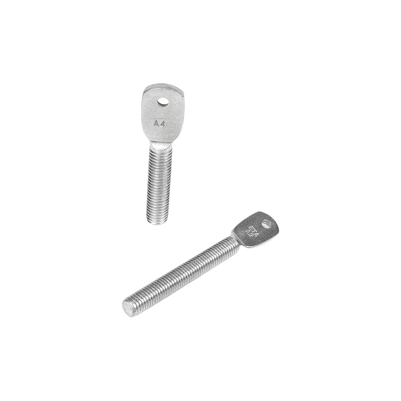 Factory Manufacturing Stainless Steel Large flat head bolt Custom M4 M6 M8 M12 M16 M18 flat head bolt