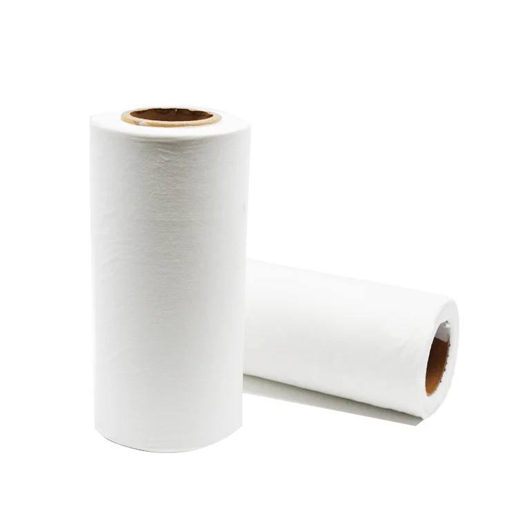 Custom raw material 40gsm cotton sms medical spunlace  printed nonwoven fabric rolls for wet wipes