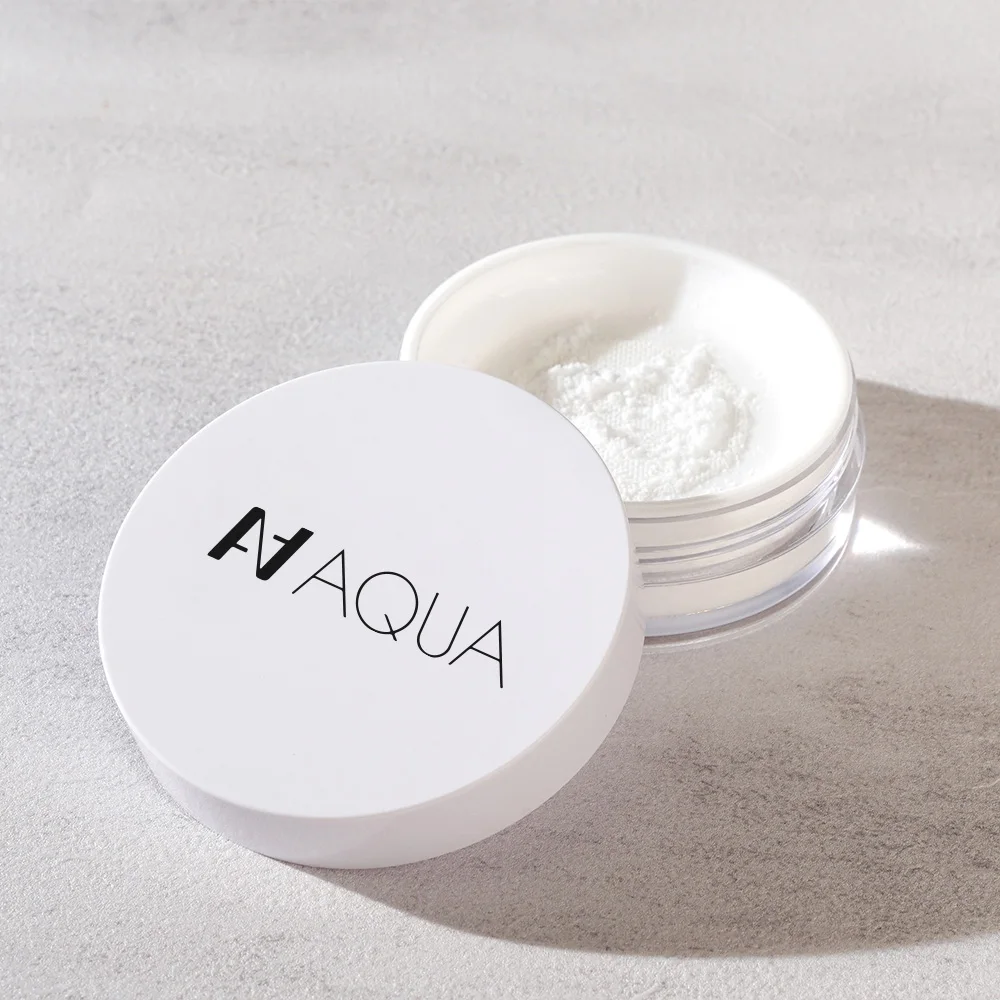 waterproof oil control vegan loose setting powder luxury talc free loose setting powder beige loose powder