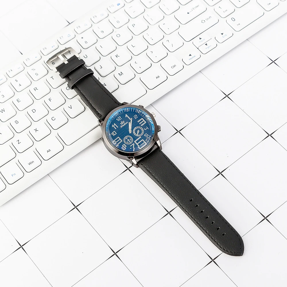 2020 Hot sell Fashion creative boutique belt wallet pen quartz watch gift set