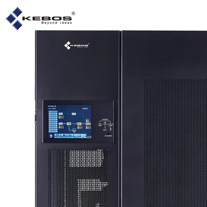 Kebos AP 30U-90HV источник бесперебойного питания двойной конверсионный протектор перенапряжения 90000 Вт трехфазный модульный ИБП