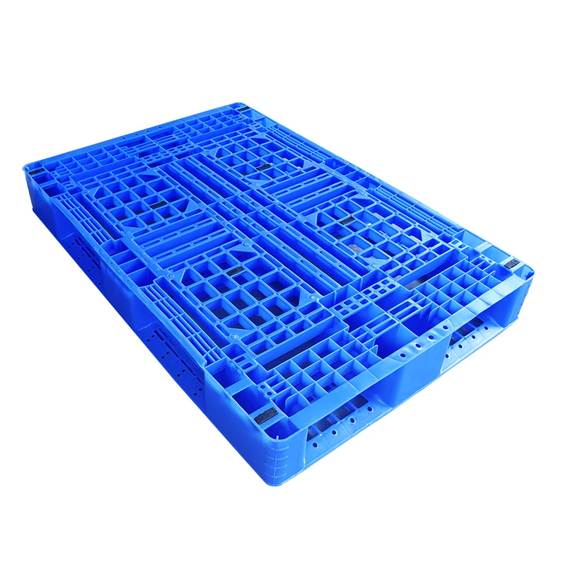 Double side 48'x40' white color food grade rack use reinforced virgin plastic pallet